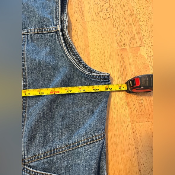 St John's Bay Women’s Vintage Indigo Jean Blue Size Medium Western, Retro - Picture 11 of 13